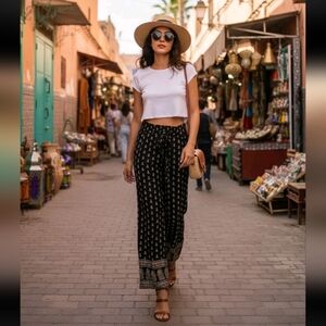 Element Boho Hippie Cotton Pants Size L